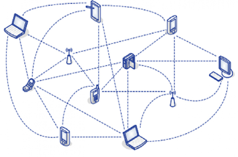 Computing in Mobile Ad hoc Networks